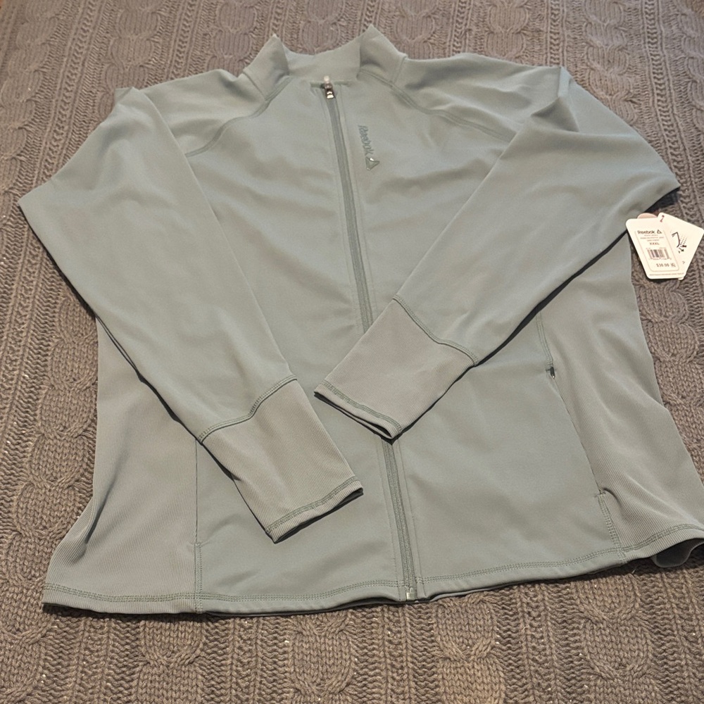 Reebok Light hunter green Full-Zip Jacket